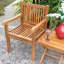 Dacia Outdoor 9 - Piece Teak Dining Set with Cushions