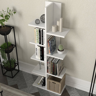 Hymel 47.95" H x 17.72" W Geometric Bookcase by East Urban Home