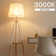 Luxrite A19 LED Light Bulb 9.5W=75W 3000K Soft White 1100LM Non-Dimmable, Standard LED Light Bulbs E26, Enclosed Fixture Rated, Damp Rated, ETL 8 Pack