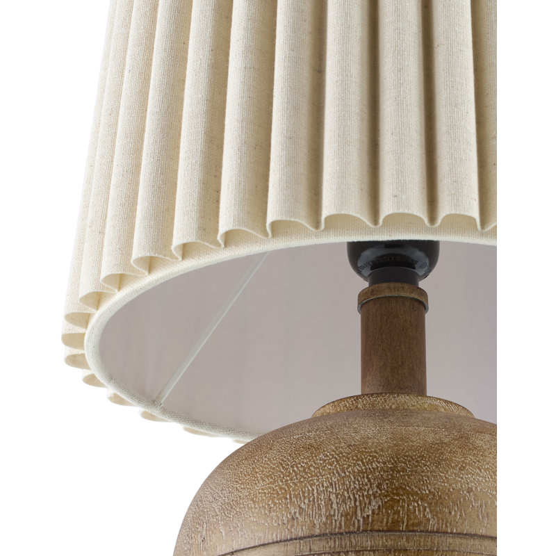 Lakemoore Table Lamp, Brown Base/Tan Shade