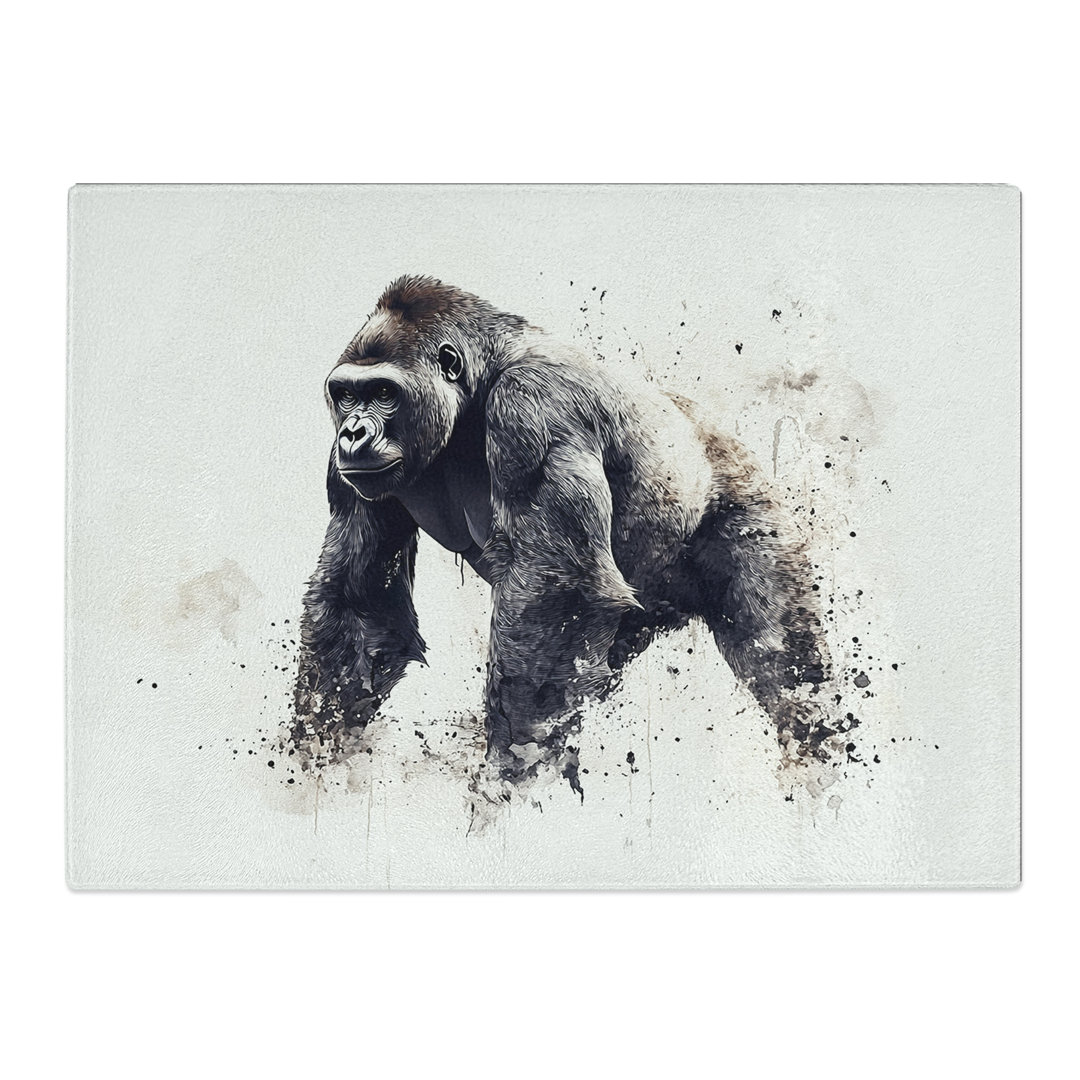 Gorilla Splash Vol.2  Glass Chopping Board