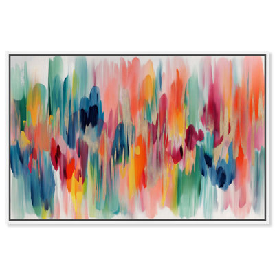 «Weave of Color V», reproduction d'art sur toile par Art Remedy