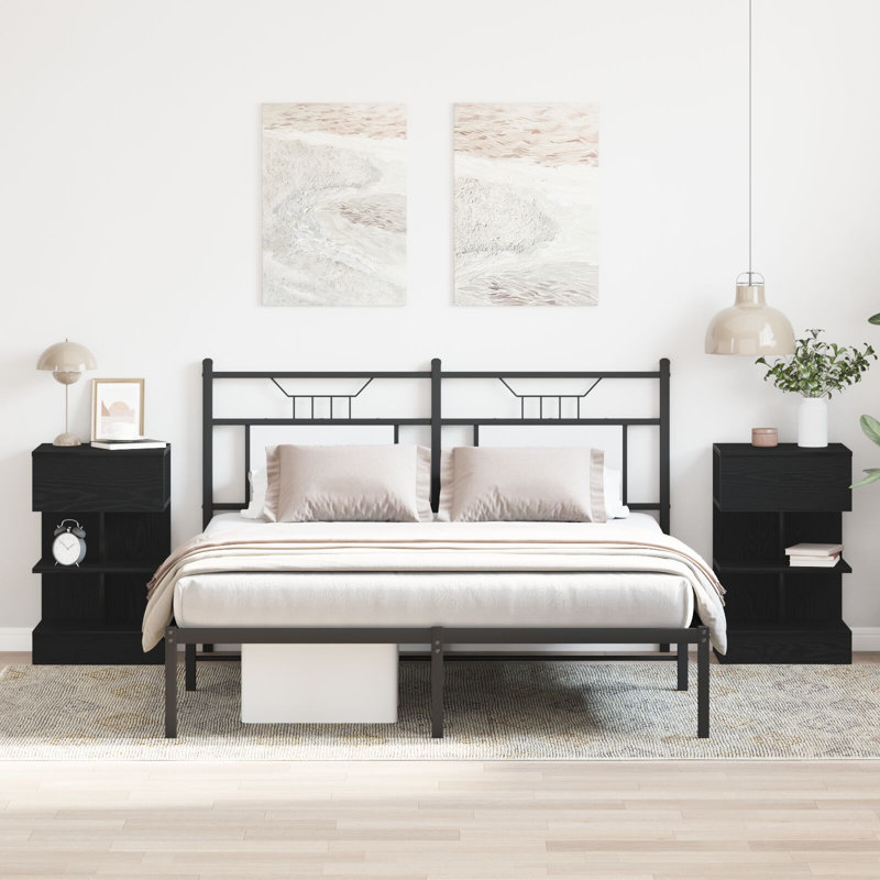 40cm W Bedside Table, Set of 2