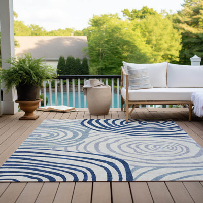 Leis Abstract Indoor Rug