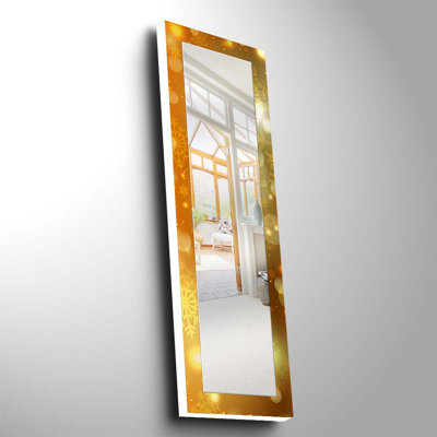 Engineered Wood Flat Wall Mirror