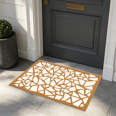 Tapis de mosaïque pour le salon, doux et confortable, adapté à toutes les saisons, facile à entretenir, tapis de sol intérieur lavable à la machine, sous la table de la ferme convenant à la chambre à coucher, à la salle à manger, au bureau, au balcon, au patio