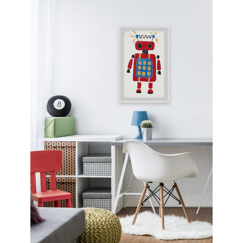 Reproduction encadrée électrique Guilherme, H 36 po x l 24 po x P 1,5 po