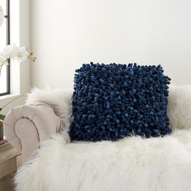 Throw Pillow, Navy