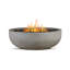 Carson 38" Round Concrete Propane Fire Pit in Carbon by Jensen Co.-1997121881-1997121883-1997121886