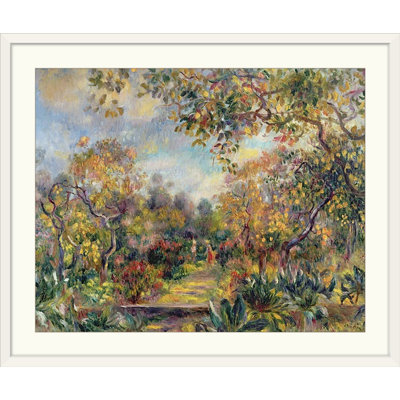 Reproduction d'art, "Paysage à beaulieu, vers 1893" par Pierre-Auguste Renoir