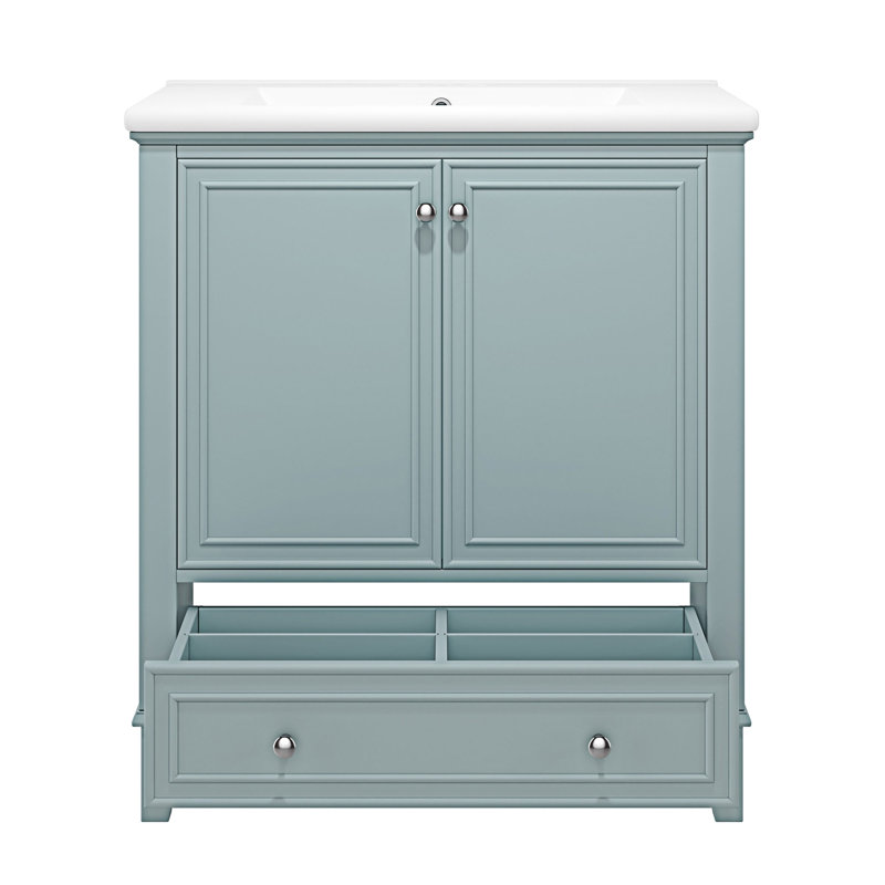 Ensemble de meuble-lavabo avec lavabo Mickaila