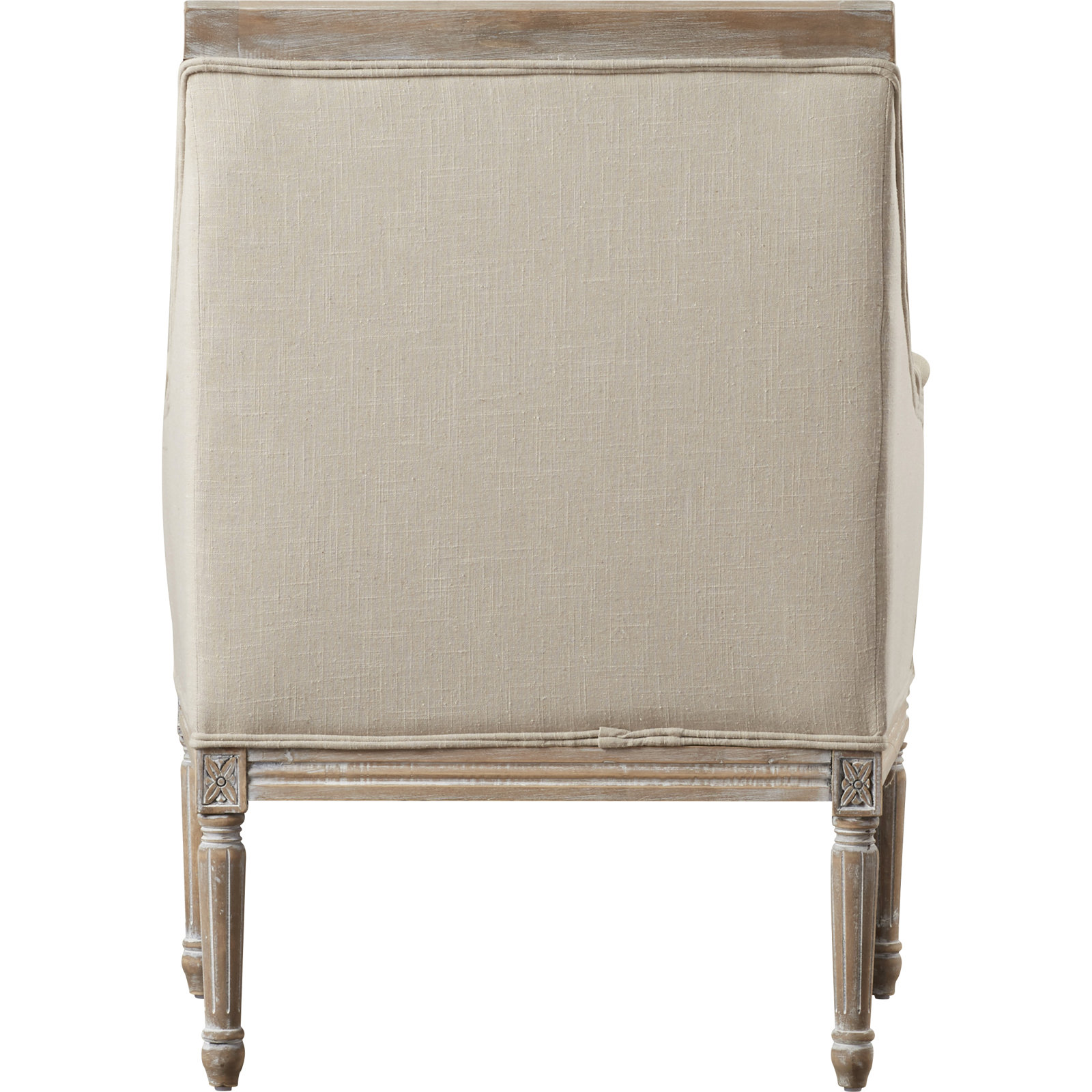 Rowena Armchair, Tan Striped