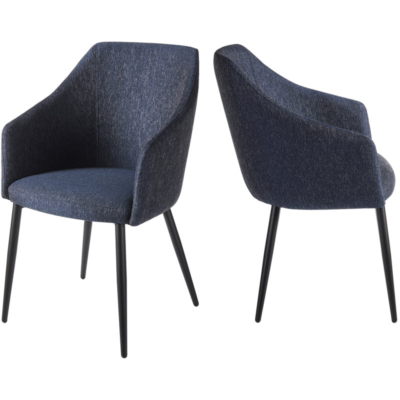Cohill Modern Chair, Navy Blue
