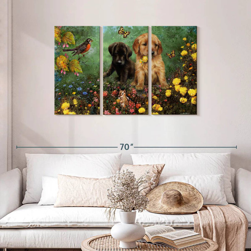Labs In The Meadow I