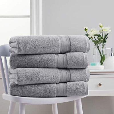 100% Cotton Bath Towel (Set of 4)
