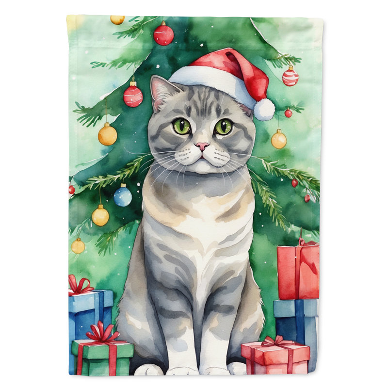 Drapeau de jardin Pixie Bob, Scottish Fold