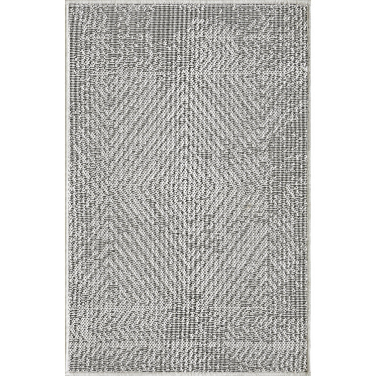 Tapis gris Jaagruti