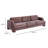 Halsey Brown Textured Fabric Sofa