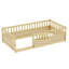 Lit simple au sol-505818843