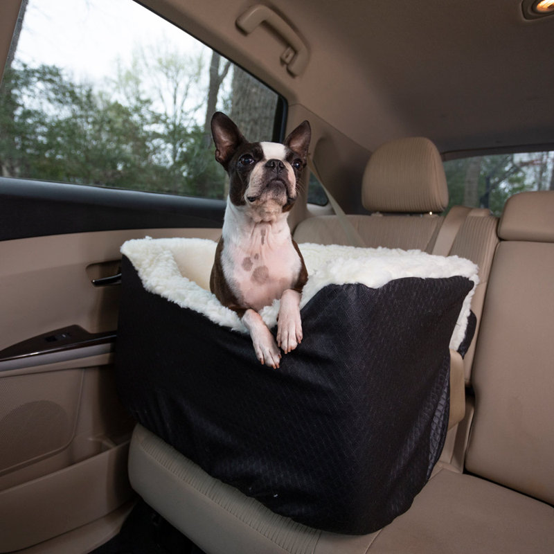 Polyester Pet Bed, Black, Medium (22" W x 17" D x 19" H)