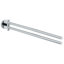 Essentials 17.2834" Wall Mounted Double Towel Bar
