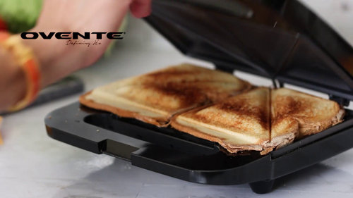 OVENTE 3-in-1 Electric Sandwich Maker & Reviews