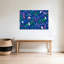 Whimsical Winter Foliage Whimsical Abstract Contemporary Bird Pine Nature Winter Wall Art Print-830754046