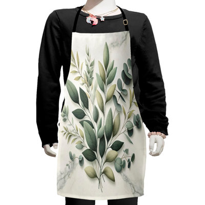 No Pattern Bib Apron