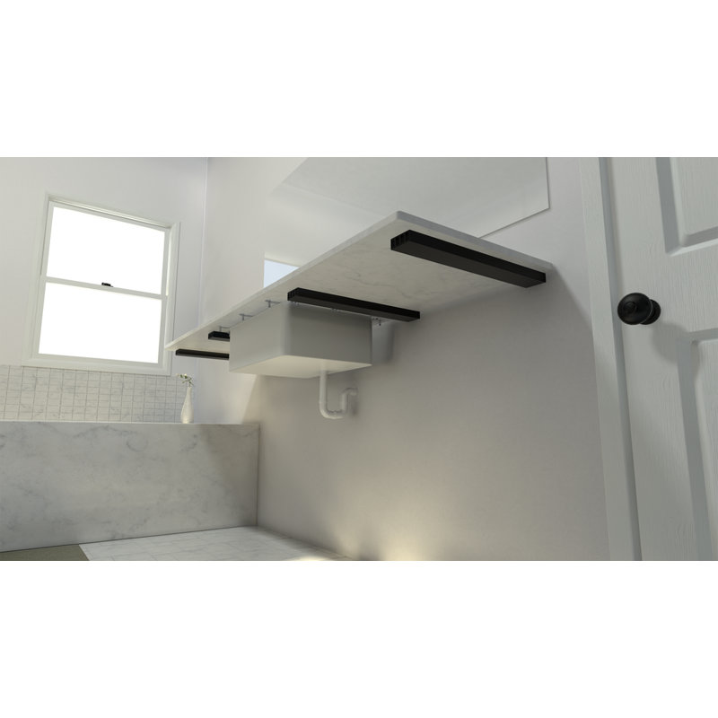 The Original™ Free Floating Vanity Bracket® , 11" H x 2.5" W x 22" D