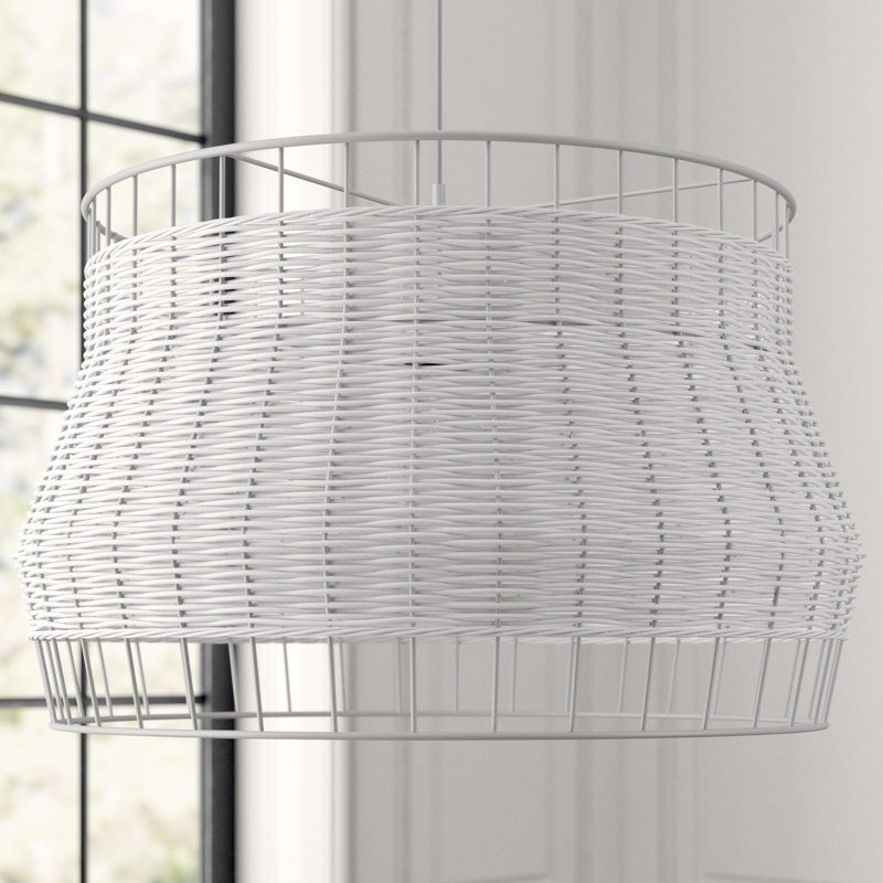 Laika 1 - Light Pendant, Natural, White