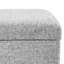 Banc de rangement avec repose-pieds 24 po en tissu-82327948