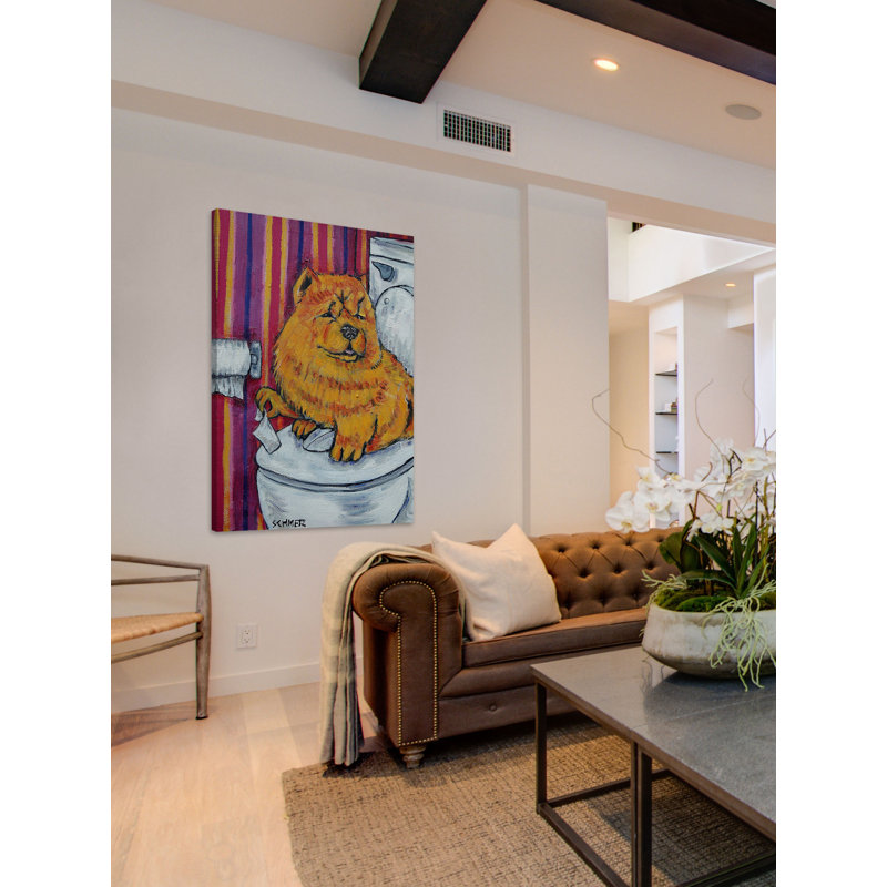 " Chow " by Jay Schmetz, 36" H x 24" W