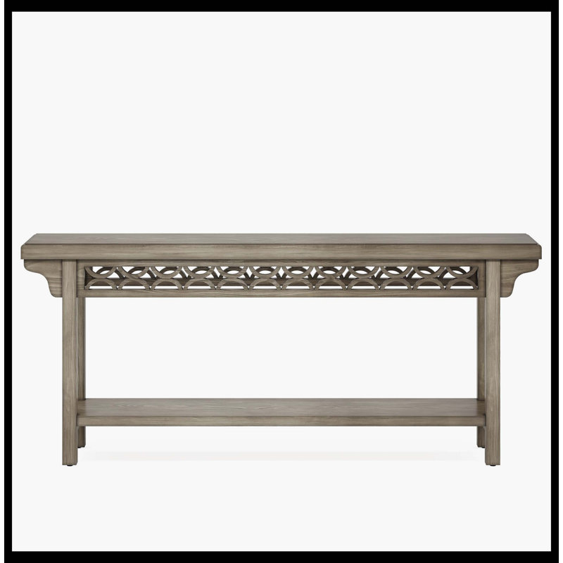 Farmhouse Console Table, Brown