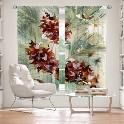 Desiya Room Darkening Curtains / Drapes Pair