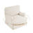 Muro Modern Skirted Swivel Accent Chair with Removable Cushion For Living Room,Bedroom,Office-860009295