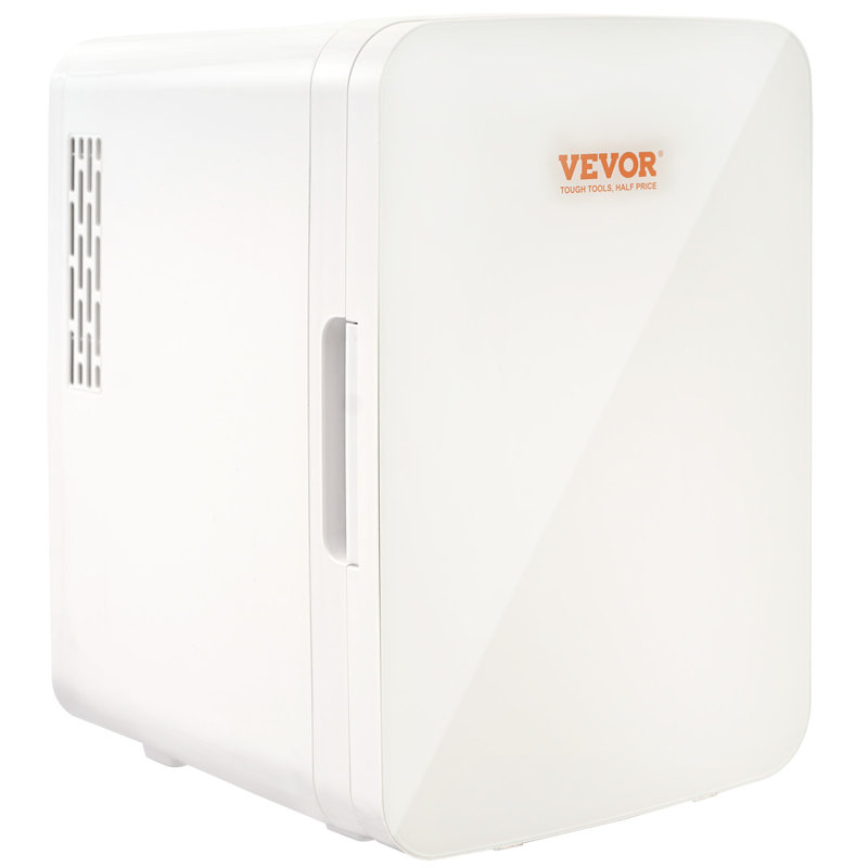 Compact White Smart 10L Mini Fridge with Handles