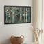 Art mural sur toile bleu et brun-133048909