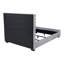 Lit tapissier gris 58 po Boucle-2108837146