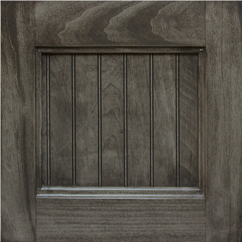 Averett Solid Wood Kitchen Island, Graystone