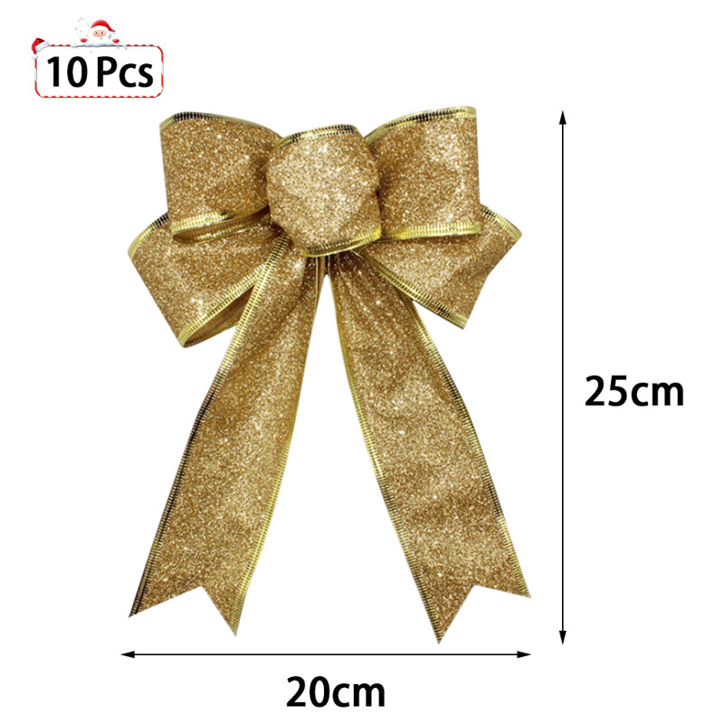25cm Fabric Other Bow, Yellow