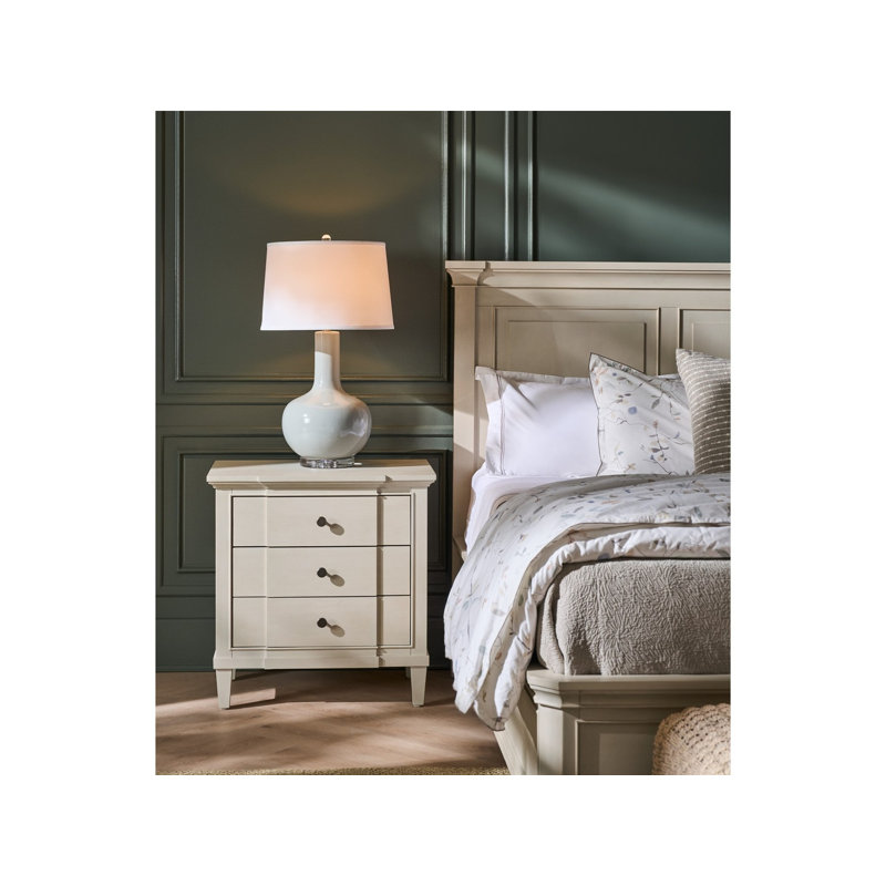 Birchaven 3 Drawer Nightstand, Willow