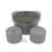 Pro Series 30" Round Ottoman Table with Round 12" H Seating, 5-Piece Set-109718672