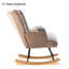 Chaise berçante Bunow-337343048