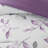 Lafael Purple/White Reversible 9-Piece Full Comforter Set with 100% Cotton Bed Sheets-655732853