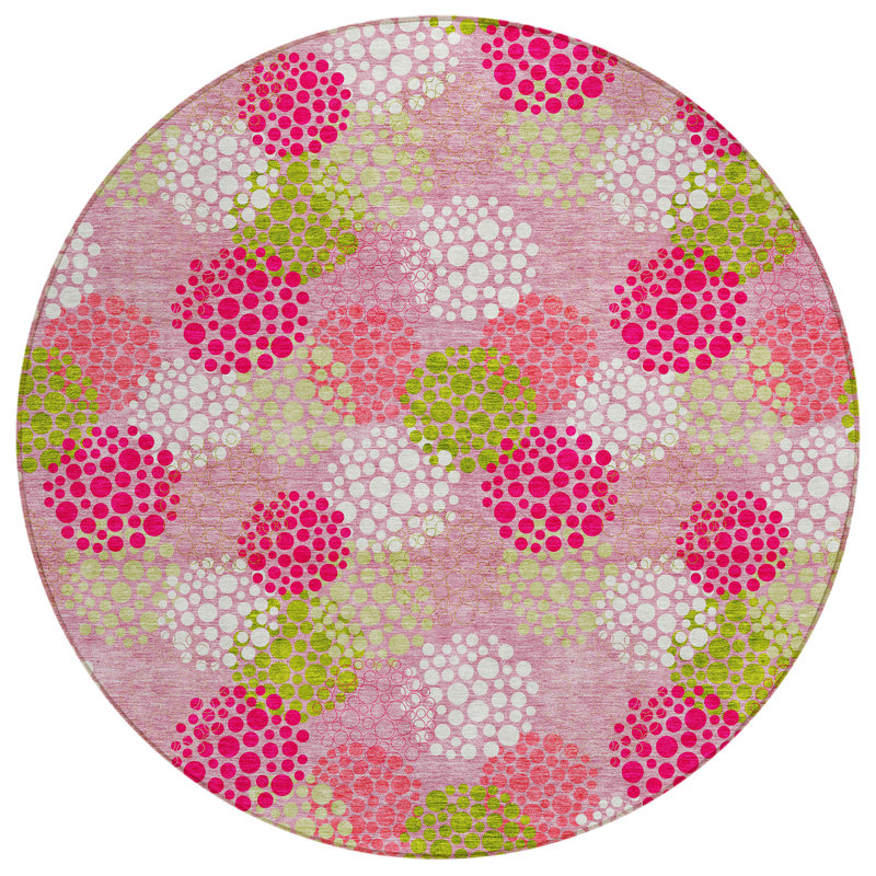 Tapis intérieur / extérieur Maliana, Rond 8 pi