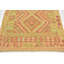 Tapis de zone en laine 3 pi 3 po x 5 pi one-of-kind main-noué la new age Elland