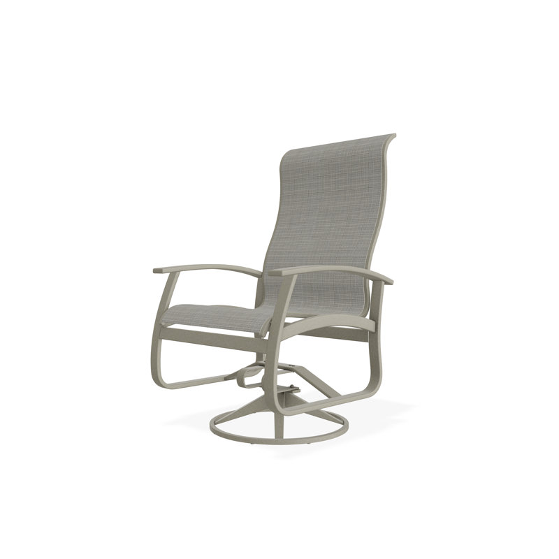 Belle Isle Outdoor Dining Chair, Deacon, Storm