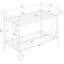 Lit superposé en métal blanc - élément de chambre à coucher moderne, structure simple au-dessus de l'espace, assemblage en acier robuste pour la durabilité et la stabilité, zone de couchage silencieuse, grande capacité de charge, escalier sécuritaire-1622807287-1622807286
