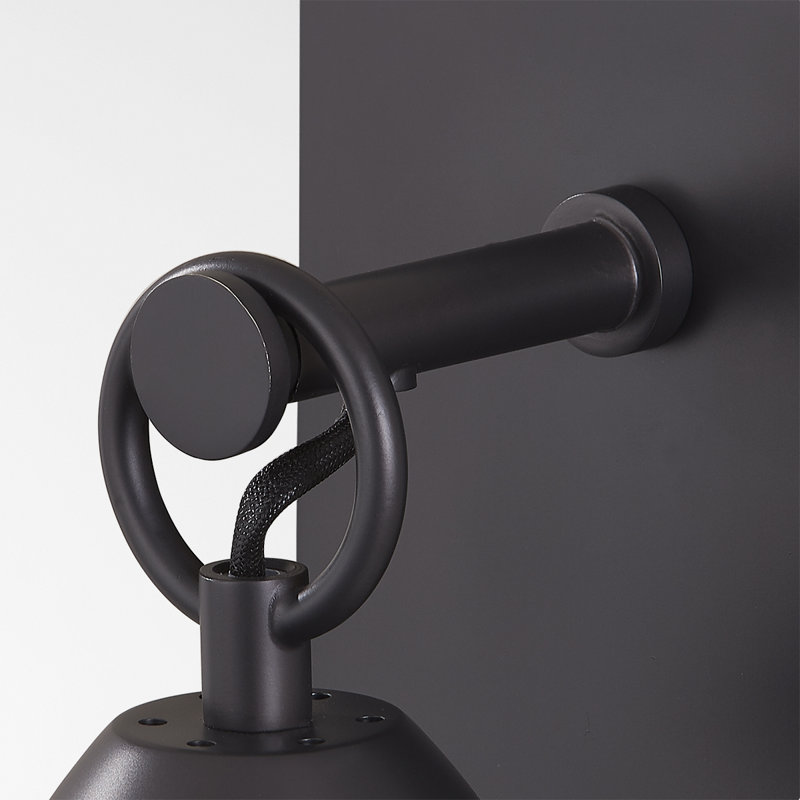 NANTUCKET 1 LIGHT WALL SCONCE, Black Brass