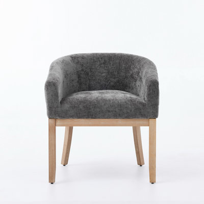 Upholstered Dining Chairs with Arms